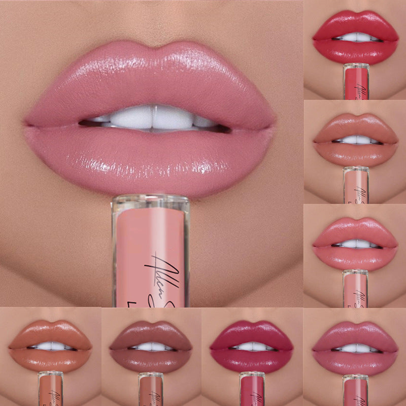 Silky Cream Texture Lip Gloss Aliexpress Shopee Cross-Border Exclusive Lip Glaze Lip Gloss Lipstick | Everyday Home Deal