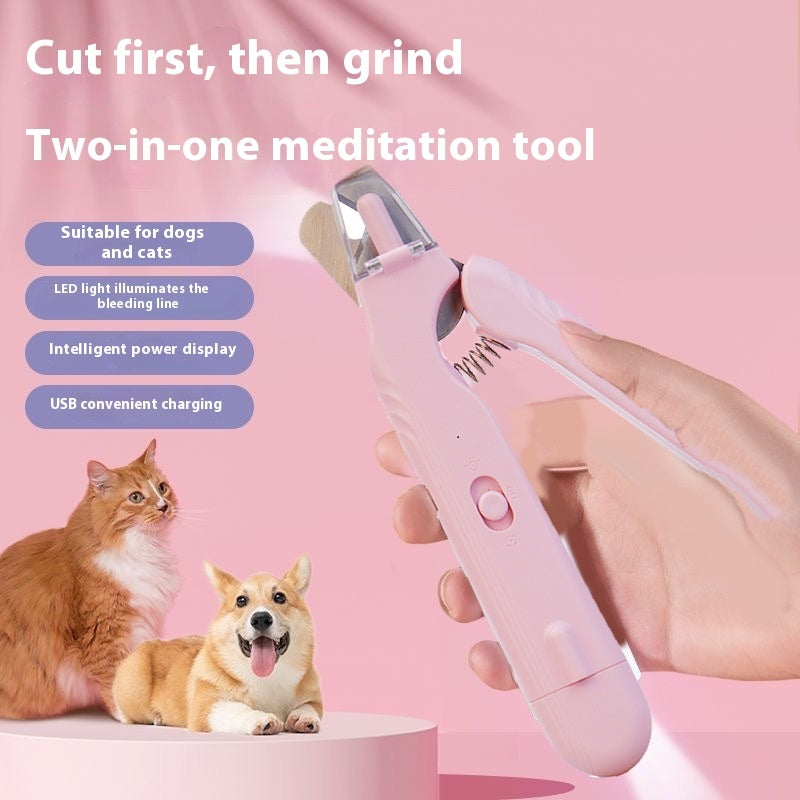 2-in-1 LED Pet Nail Clipper – Safe & Easy Grooming for Dogs & Cats | Everyday Home Deal
