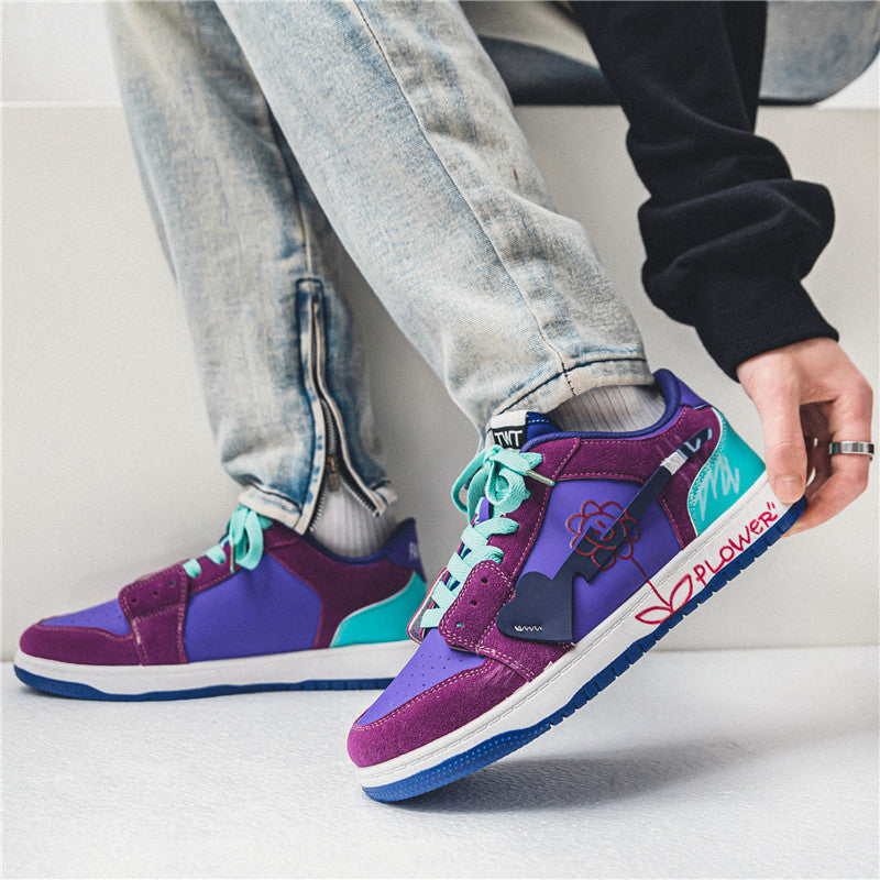 Men's Fashionable and Versatile Graffiti Casual Sneakers — Premium Footwear Deal | Everyday Home Deal