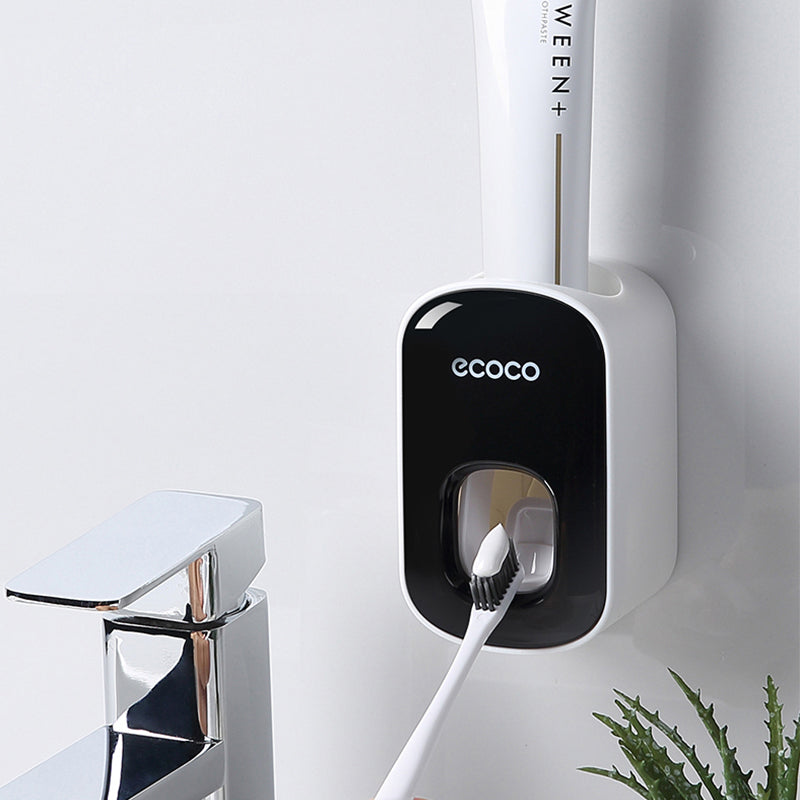 Wall Mounted Automatic Toothpaste Holder Bathroom Accessories Set Dispenser | Everyday Home Deal