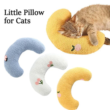 Little Pillow For Cats Fashion Neck Protector Deep Sleep Puppy U-Shaped Pillow Pets Pillow Kitten Headrest Dog Sleeping Pillow Pet Products | Everyday Home Deal