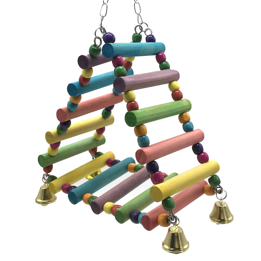 Parakeet Bird Toy Amusement Park Swing Stand | Everyday Home Deal