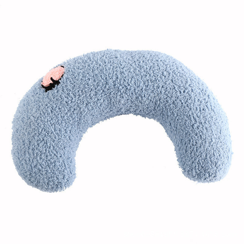 Little Pillow For Cats Fashion Neck Protector Deep Sleep Puppy U-Shaped Pillow Pets Pillow Kitten Headrest Dog Sleeping Pillow Pet Products | Everyday Home Deal