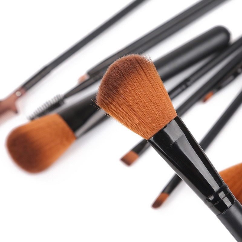 12pcs Makeup Brush Set Blush Eyeshadow Eyelash Highlighter Makeup Brush | Everyday Home Deal