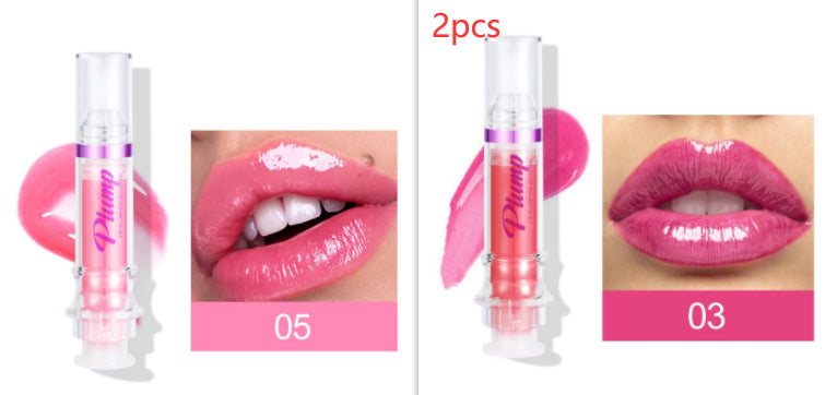 New Tube Lip Rich Lip Color Slightly Spicy Lip Honey Lip Glass Mirror Face Lip Mirror Liquid Lipstick | Everyday Home Deal