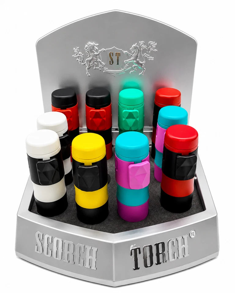 Scorch Torch 61657 Triple Jet Windproof Refillable Butane Lighter | Everyday Home Deal