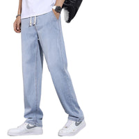 Tencel Lyocell Slim-fit Straight-leg Relaxed-fit Jeans - Premium Apparel Deal | Everyday Home Deal
