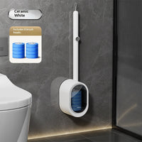 Disposable Toilet Cleaning System designed to make toilet cleaning quicker, simpler, and less messy — with no dirty brush to store after you're finished.