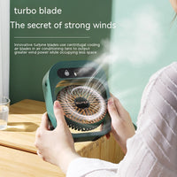 Air Conditioning Fan Desk Misting Fan Air Cooler Cooling USB Rechargeable Humidifier Portable Spray Fan With 3 Wind Speeds Mist Fan For Home | Everyday Home Deal