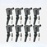 8X DG508 Ignition Coil Pack And Iridium Spark Plug For Ford F-150 4.6L 5.4L V8