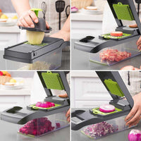 Vegetable Cutter & Slicer | Kitchen Food Prep Gadget | Everyday Home Deal