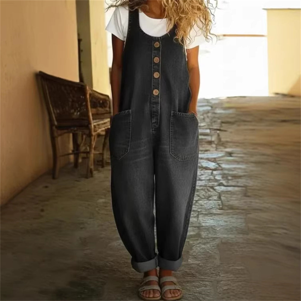 Womens Denim Jumpsuit - Best Premium Clothing Deal | Everyday Home Deal