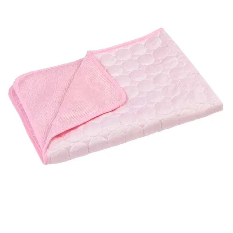 5 Size Pet Dog Mat Cooling Dog Bed Cat Blanket Breathable Dog Bed Washable Cat Bed for Small Medium Large Dogs Pet Supplies