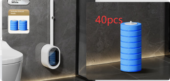 Disposable Toilet Cleaning System designed to make toilet cleaning quicker, simpler, and less messy — with no dirty brush to store after you're finished. | Everyday Home Deal