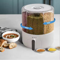 Rice Storage Container Grain Cereal Bin & Pet Food Storage Bucket | Everyday Home Deal