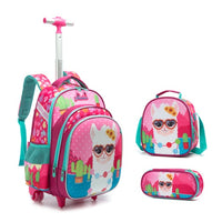 Three-piece Trolley Bag For Primary School Students