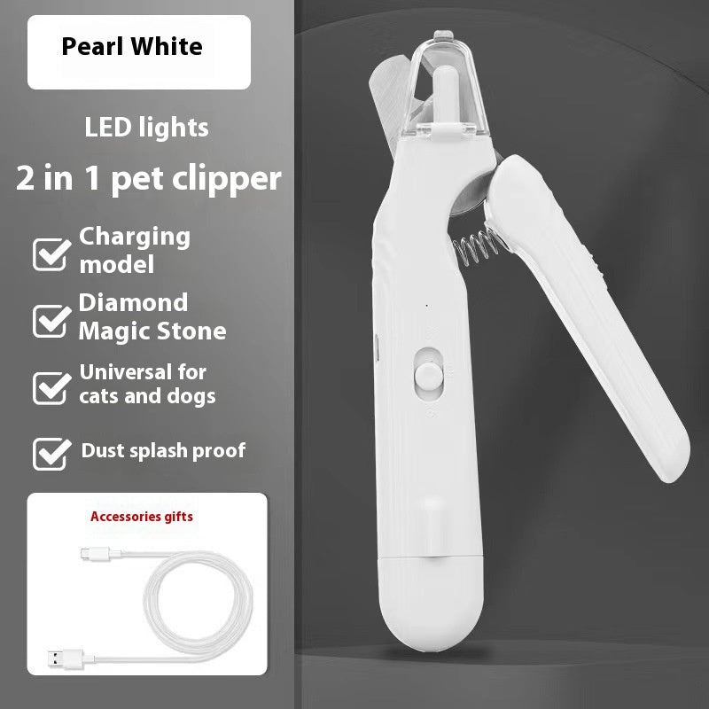 2-in-1 LED Pet Nail Clipper – Safe & Easy Grooming for Dogs & Cats | Everyday Home Deal