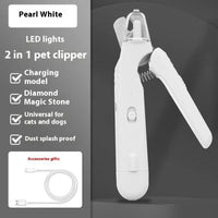 2-in-1 LED Pet Nail Clipper – Safe & Easy Grooming for Dogs & Cats