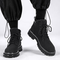 British-style Retro High-top Casual Shoes For Men