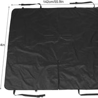 Extra Large Car Cushion, Portable Protective Pad With 4 Handles, Foldable Travel Gadget, Interior Dirt-resistant Mat, Waterproof, Universal For Dogs In The Back Seat.