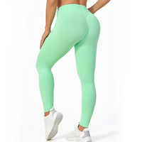 Womens High-Waisted Yoga Pants European And American Style