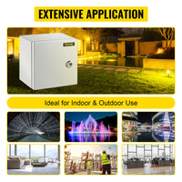 VEVOR NEMA Steel Enclosure,  NEMA 4X Steel Electrical Box, IP66 Waterproof & Dustproof, Outdoor Indoor Electrical Junction Box