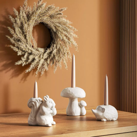 Ceramic Squirrel Taper Candle Holder - Room Essentials™