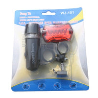 Bicycle Light LED Safety Warning Light Mountain Bike Riding Equipment Bicycle Light Set Bicycle Tail Light