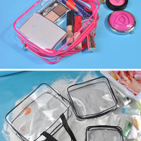 PVC Three-piece Multi-functional Storage Bag – Wash
