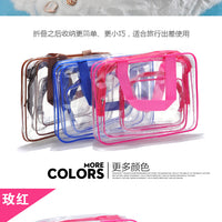 PVC Three-piece Multi-functional Storage Bag – Wash
