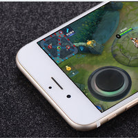 Mobile game joystick handle sucker