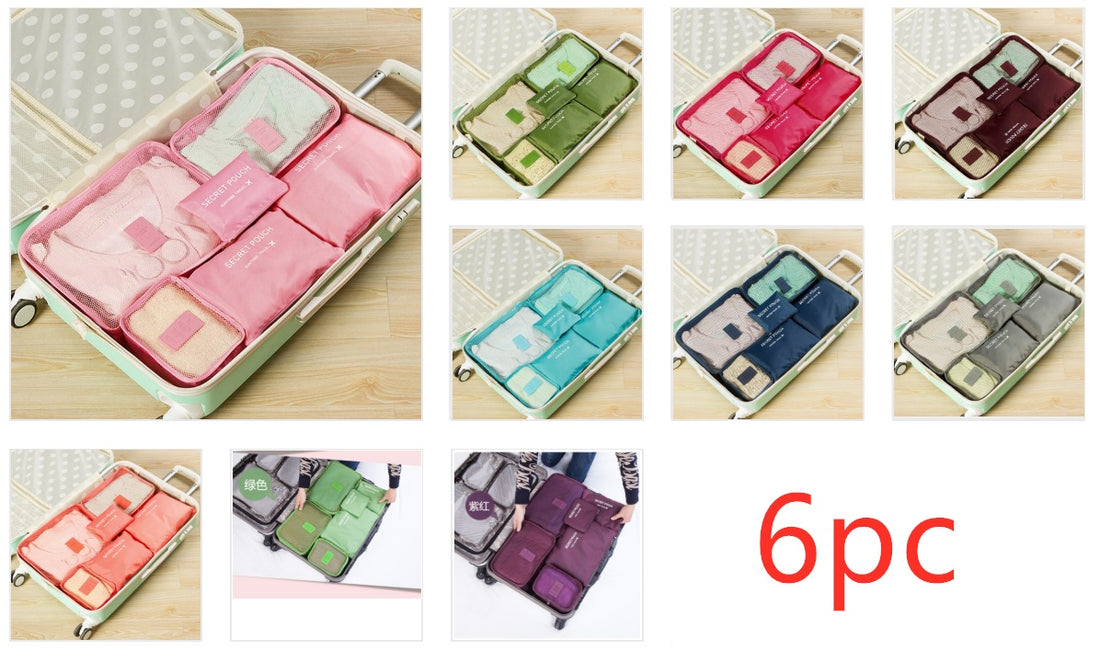 Durable Waterproof Nylon Packing Cube Travel Organizer Bag | Everyday Home Deal