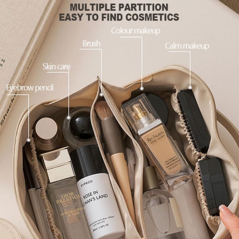 Travel Cosmetic Bag Large Capacity Multifunction Travel Cosmetic Bag Women Toiletries Organizer Female Storage Make Up Case Tool | Everyday Home Deal