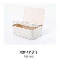 Box Lid Paper Face Mask – Storage Household Dust-proof