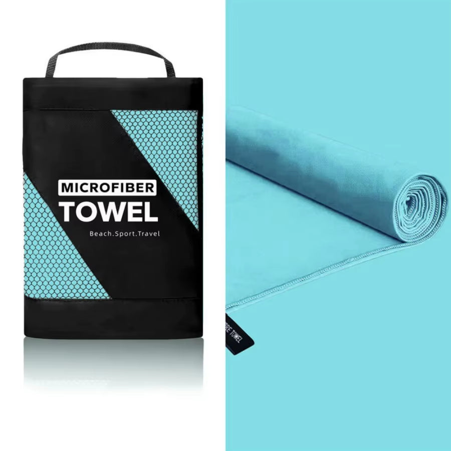 1Pc Outdoor Sports Quick Drying Towel, Microfiber Swimming Towel, Non-Sticky Sand Beach Towelï¼ŒSuitable for Travel