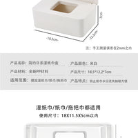 Box Lid Paper Face Mask – Storage Household Dust-proof