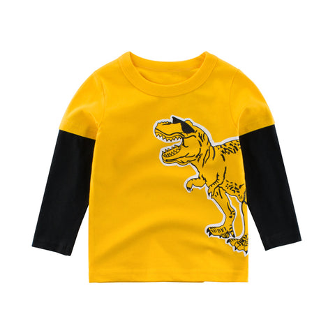 Boys' Summer Korean Style 100% Pure Cotton 