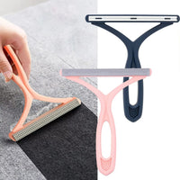 Silicone Double-Sided Pet Hair Remover for Clothes, Furniture & Carpets