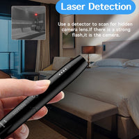 Bugs Finder Spy Gadgets Detector GPS Tracking GSM Card Locator Mini Cam Hidden Camera Pen Spy Wiretap Sound Signal Hunter Finder