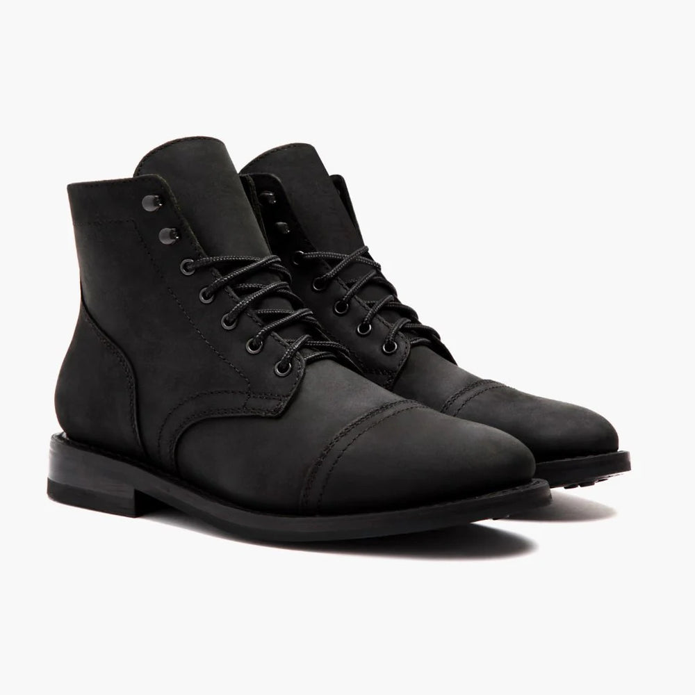 Mens Retro Round-toe Work Boots