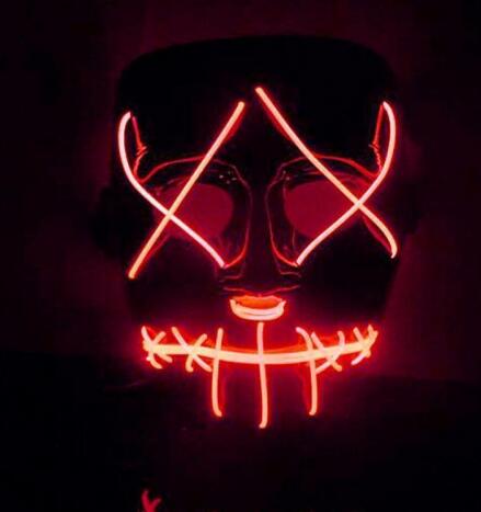 Halloween Led Glowing Full Face Mask | Everyday Home Deal