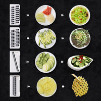 Vegetable Cutter Potato Peeler Cheese Grater & Slicer Kitchen Tool | Everyday Home Deal