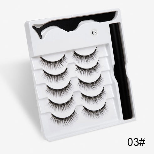 A Pair Of False Eyelashes With Magnets In Fashion | Everyday Home Deal