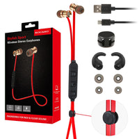 Sport Headsets Wireless V4.1 In-Ear Stereo Headphones Sweat-proof Running Earphones With Mic Hands-free
