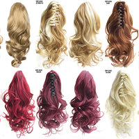 Long Wave Ponytail Wrap Around Ponytail Clip In Hair Headwear Gray Hairpiece Natural Extensions