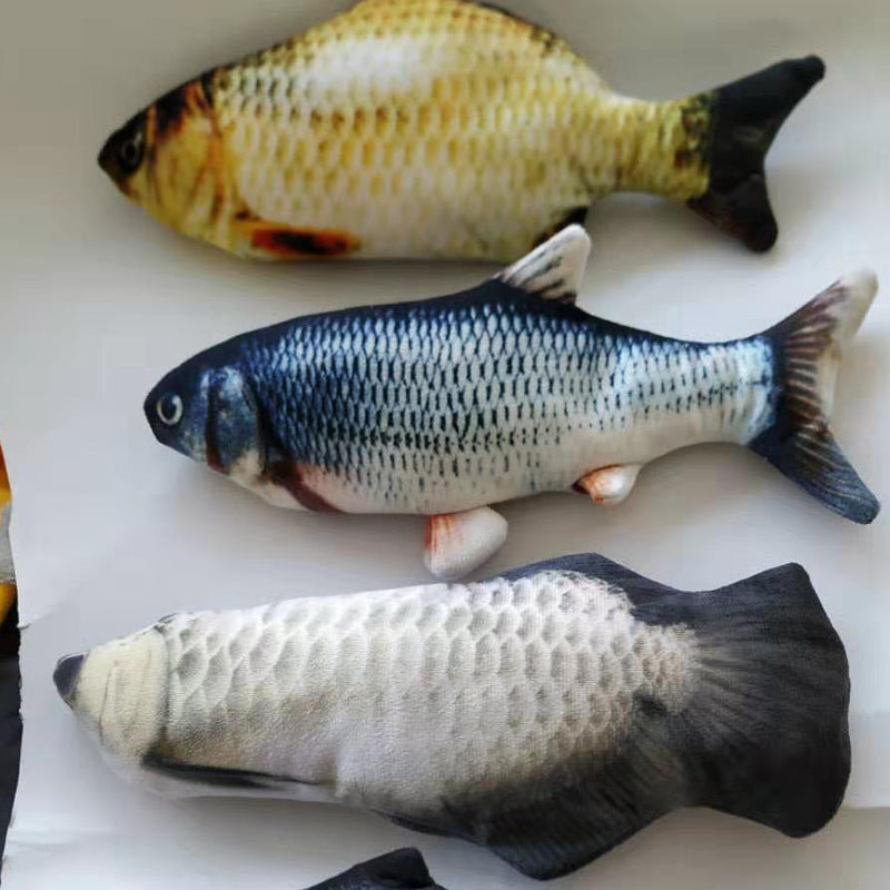 Without Cat Nip Version - Electric Jumping Fish Simulation Electric Fish Toy | Everyday Home Deal