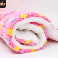 Cute Cat Blankets Dog Pet Mat