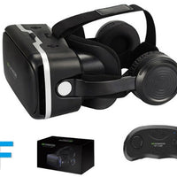 Original VR Shinecon  Gafas De Realidad Virtual 120 Fov 3D Gafas Google Carton Con Auriculares Estereo Caja Para Smartphone