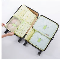 Durable Waterproof Nylon Packing Cube Travel Organizer Bag