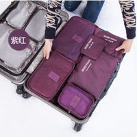 Durable Waterproof Nylon Packing Cube Travel Organizer Bag